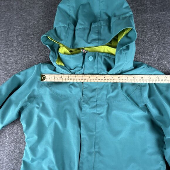Burton Elodie Jacket Teen Girls Sz 18 XL Turquoise Dryride Snowboard Ski Winter - Picture 9 of 12